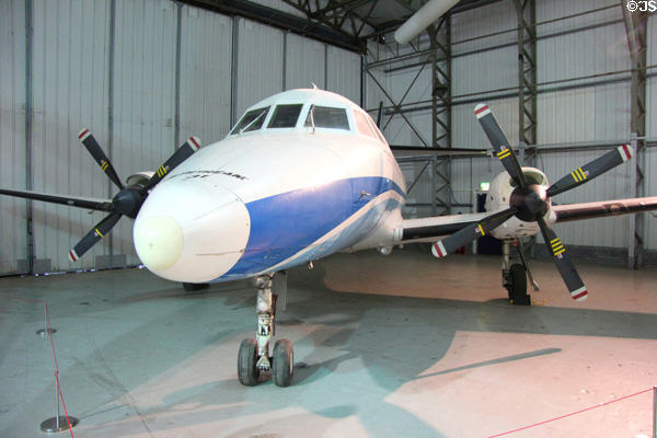 British Aerospace Jetstream 31 airliner (1969) at National Museum of Flight. East Fortune, Scotland.