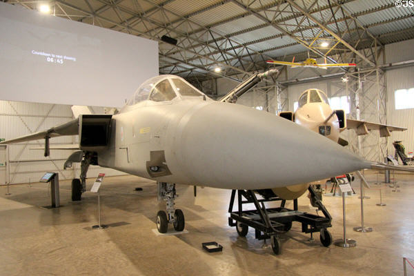 Panavia Tornado jet fighter (1989) at National Museum of Flight. East Fortune, Scotland.
