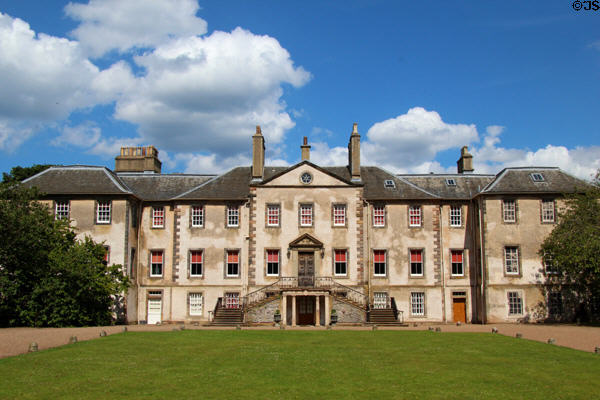 Newhailes House (late 17thC) owned by Dalrymple family from 1709 & now a house museum run by National Trust for Scotland. Musselburgh, Scotland. Style: Palladian. Architect: James Smith.