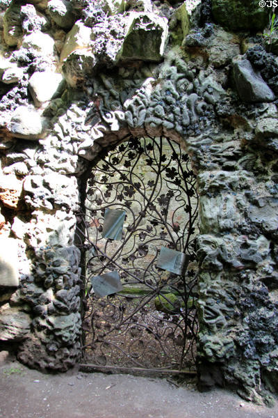 Shell grotto (18thC) on estate at Newhailes. Musselburgh, Scotland.