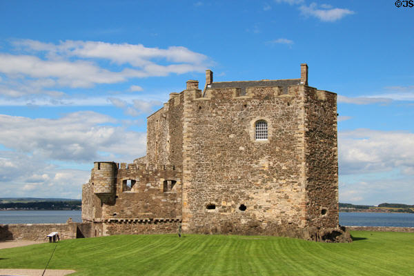 Blackness Castle (1440s) run as museum by Historic Scotland (HES). Blackness, Scotland.