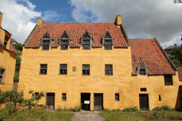 North building (1611) at Culross Palace. Culross, Scotland.