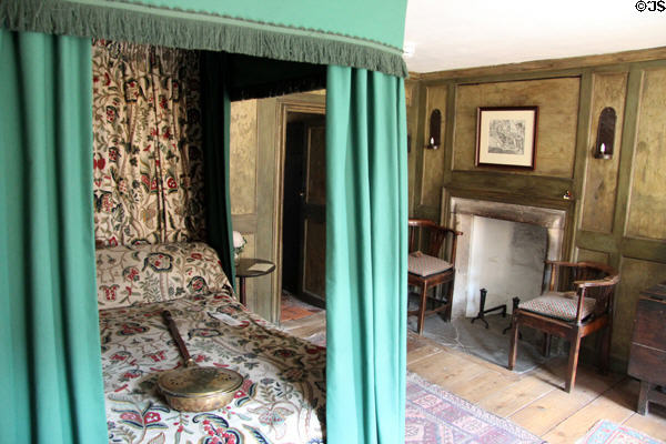 Lairds room at Culross Palace. Culross, Scotland.
