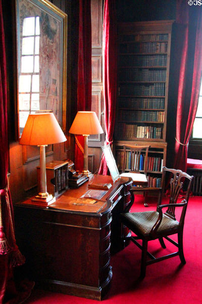 The Small Library at Hopetoun House. Queensferry, Scotland.