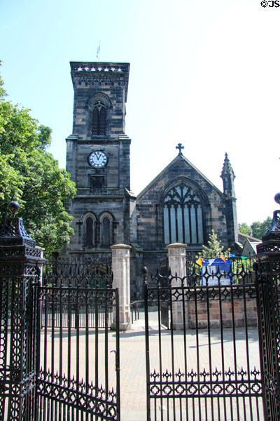 South Leith Parish Church (New Kirkgate St.). Edinburgh, Scotland.