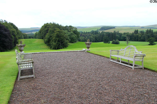 Grounds at Bowhill House. Scotland.