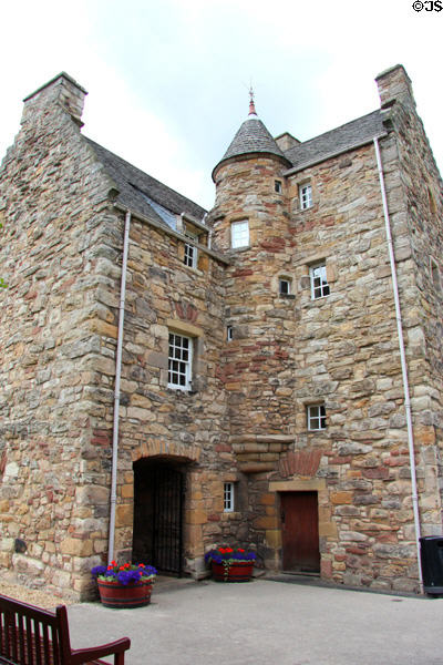 Mary Queen of Scots House run as museum by Historic Scotland (HES). Jedburgh, Scotland.