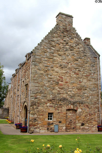 Stone house (late 16thC) in which Mary Queen of Scots is said to have stayed in 1566. Jedburgh, Scotland.