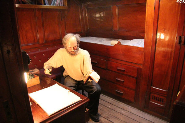 Albert Armitage's quarters aboard RRS Discovery. Dundee, Scotland.