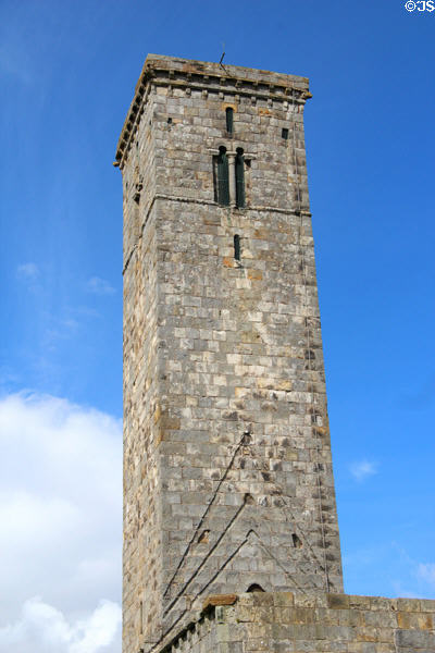 St Rule's Tower (12thC) (33m) at St Andrews Cathedral. St Andrews, Scotland.
