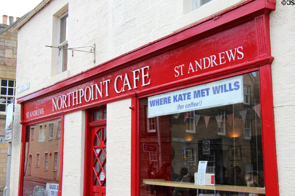 Northpoint Cafe where Kate met Wills (for coffee!). St Andrews, Scotland.