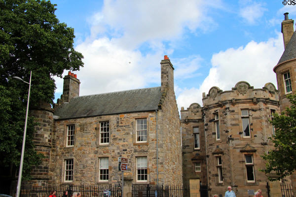 Heritage buildings on North Street near Union. St Andrews, Scotland.