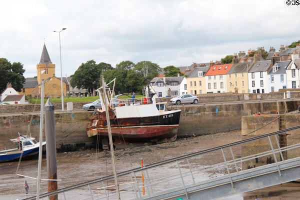 Anstruther port & town. Anstruther, Scotland.
