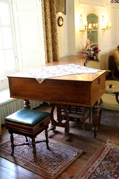 Fortepiano (1825) made by Stodart's at Kellie Castle. Pittenweem, Scotland.