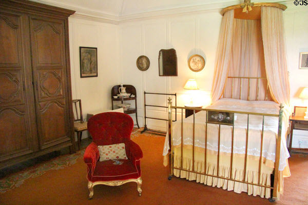 Earl's bedroom at Kellie Castle. Pittenweem, Scotland.
