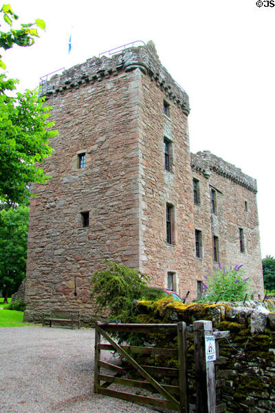 Huntingtower Castle (15th-16thC) run as a museum by Historic Scotland (HES). Perth, Scotland.