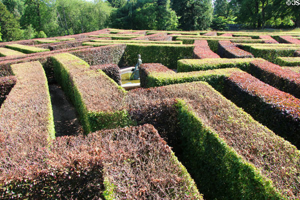 Murray Star Maze by Adrian Fisher at Scone Palace. Perth, Scotland.