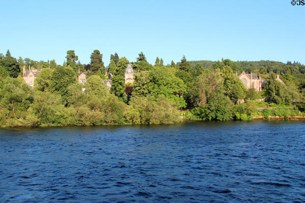 View of River Tay from Perth. Perth, Scotland.