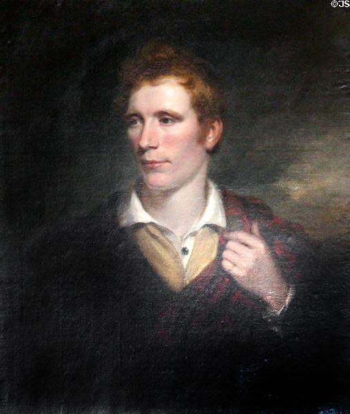 Hugh Irvine, Son of Alexander Irvine, 16th Laird of Drum by Henry Howard at Drum Castle. Drumoak, Scotland.