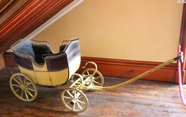 Carriage pull toy at Drum Castle. Drumoak, Scotland.