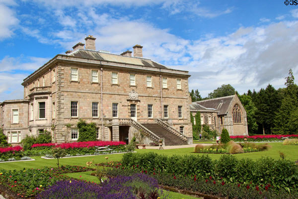Haddo House (1731-6) run as museum by National Trust for Scotland (NTS). Methlick, Scotland. Architect: William Adam, then John Baxter.