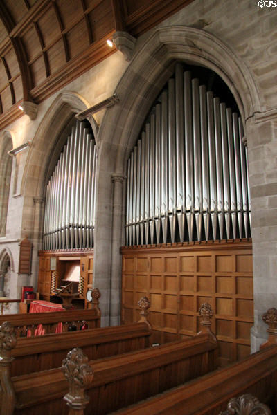 Organ in chapel at Haddo House. Methlick, Scotland.