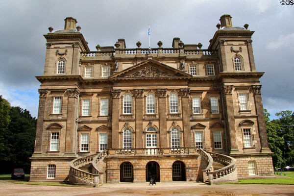 Duff House (1740) run as a museum by Historic Scotland (HES) & National Galleries of Scotland. Banff, Scotland. Architect: William Adam.