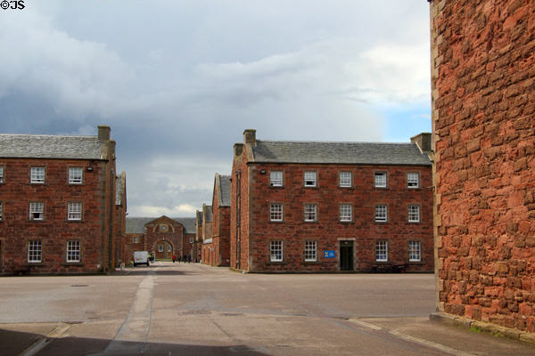 Barracks at Fort George. Fort George, Scotland.