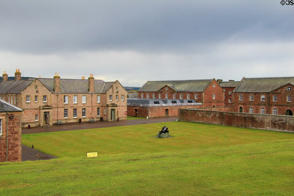 Barracks at Fort George. Fort George, Scotland.