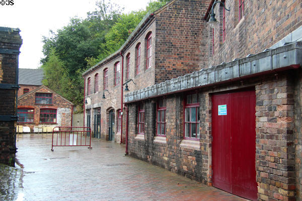 Jackfield Tile Museum buildings. Ironbridge, England.