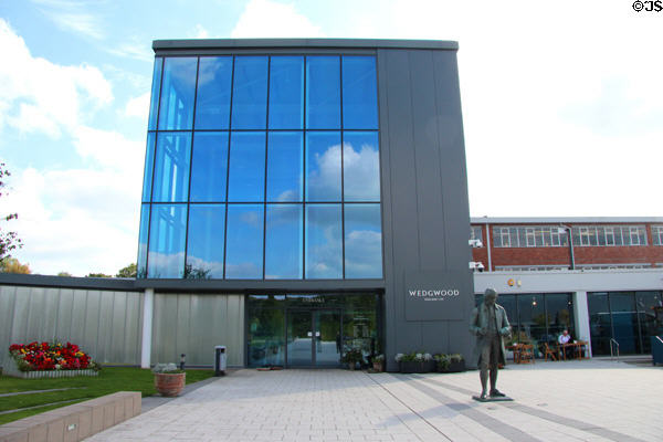 Wedgwood factory near Stoke-on-Trent. Barlaston, Stoke, England.