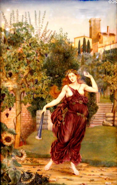 Bells of an Vito painting (1891) by Evelyn De Morgan at Wightwick Manor. Wolverhampton, England.