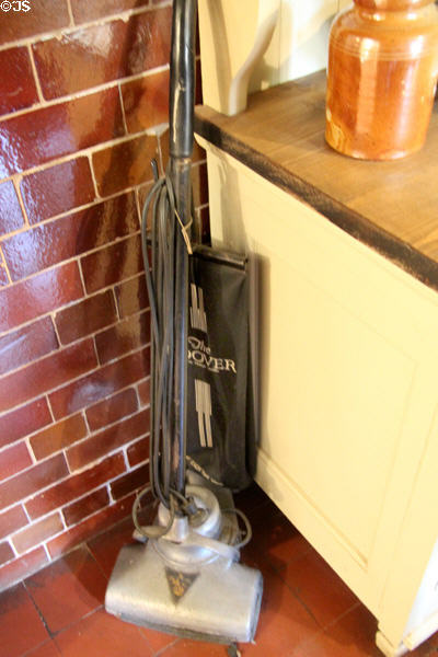 Hoover upright vacuum cleaner at Wightwick Manor. Wolverhampton, England.