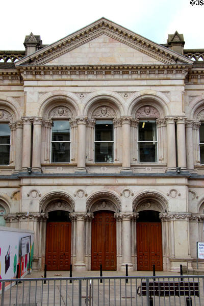 Provincial Bank of Ireland (1867-9) (2 Royal Ave.) (Castle Place). Belfast, Northern Ireland. Architect: W.J. Barre.
