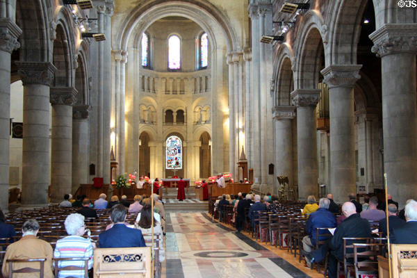 Interior of Belfast Cathedral. Belfast, Northern Ireland.