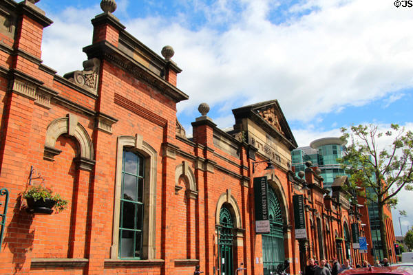 St George's Market (1896) (May St.). Belfast, Northern Ireland. Architect: J.C. Bretland.
