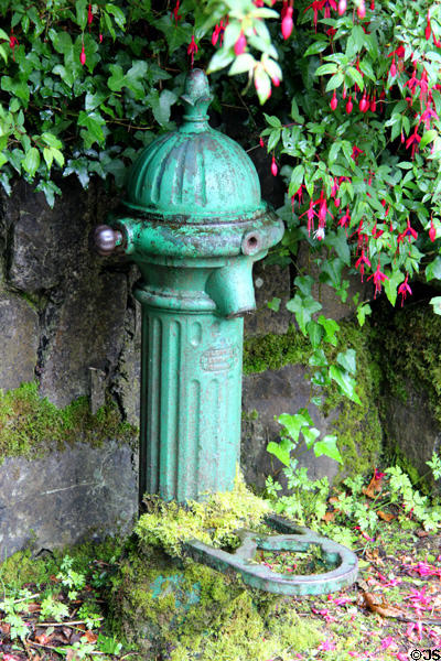 Cast iron hydrant (c1900) at Ulster Folk Park. Belfast, Northern Ireland.
