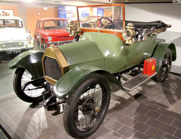 Belsize 10/12 hp car (1911) by Marshall & Co. of Manchester at Ulster Transport Museum. Belfast, Northern Ireland.