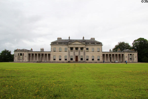 Castle Coole (late-18thC) mansion. Enniskillen, Northern Ireland. Style: Neoclassical.