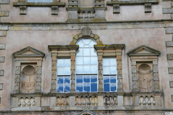 Palladian window at Florence Court. Enniskillen, Northern Ireland.