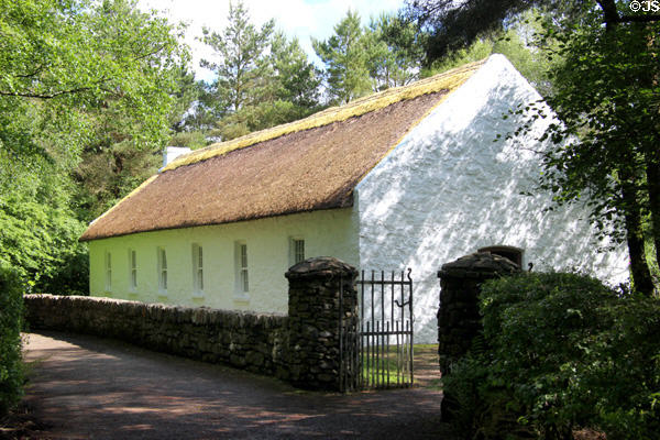 Tullyallen Mass House (1768, extended 1830) at Ulster American Folk Park. Omagh, Northern Ireland.