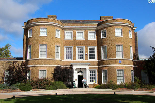 Boyhood home of William Morris (1848-56) now the Morris Gallery museum in Walthasmstow. London, United Kingdom.