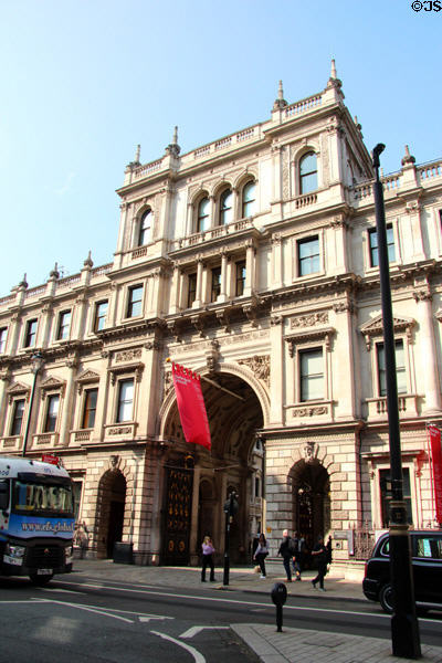 Royal Academy of Arts museum & similar societies in Burlington House. London, United Kingdom.