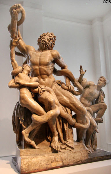 Laocoön & his Sons plaster cast (early 19thC from Roman original c10-20 CE now in Vatican Museum) at Royal Academy of Arts. London, United Kingdom.