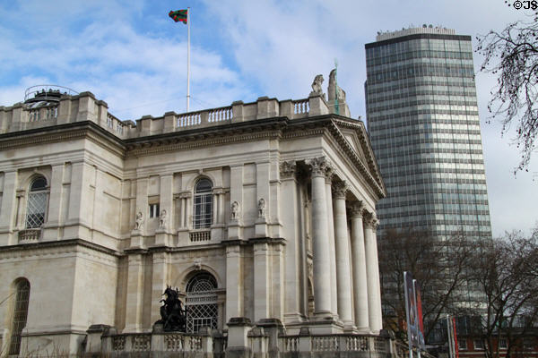 Tate Gallery Britain (1897) & surroundings. London, United Kingdom.