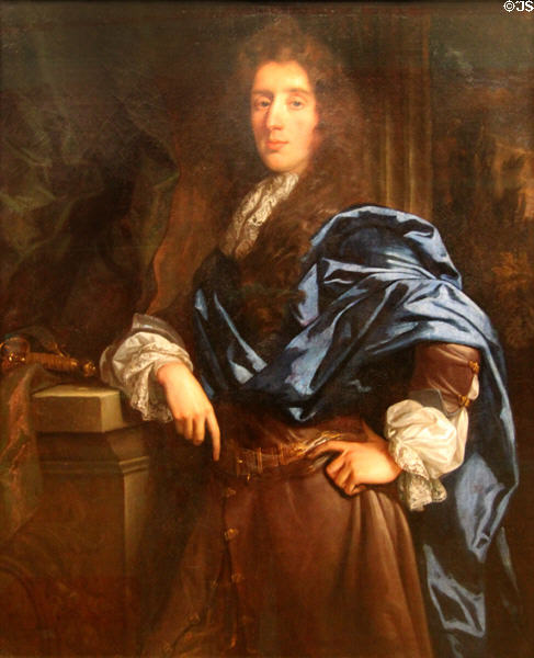 James Sotheby portrait (c1690) by John Riley of London at Tate Britain. London, United Kingdom.