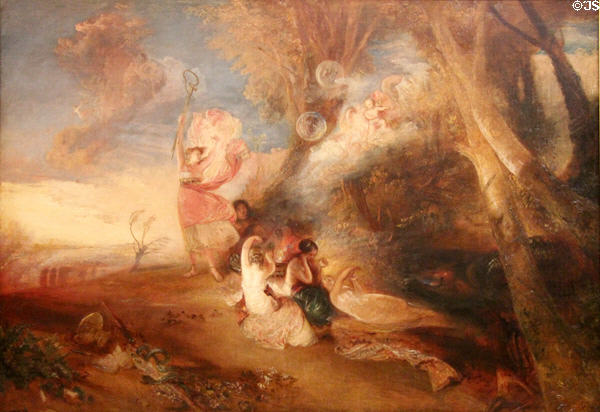 Vision of Medea painting (1828) by Joseph Mallord William Turner at Tate Britain. London, United Kingdom.