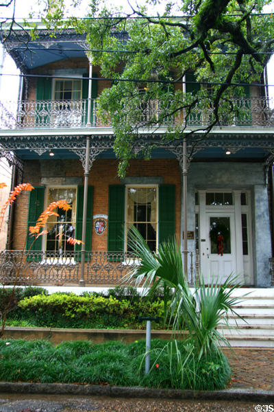 Heritage townhouse (1857) (256 State St.). Mobile, AL.