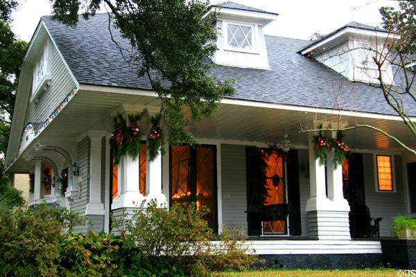 Arts & Crafts style house (1661 Dauphin St.). Mobile, AL.