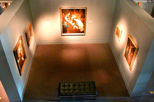 Gallery overview at Mobile Museum of Art. Mobile, AL.